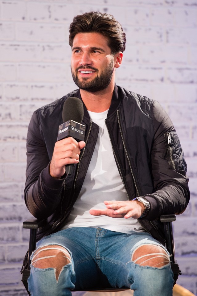 Dan Edgar of The Only Way Is Essex at an AOL BUILD Speaker Series photo call.