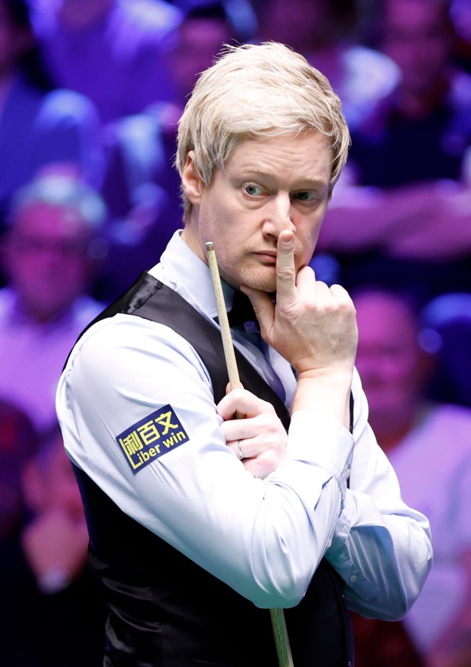 Neil Robertson at the UK Championship.