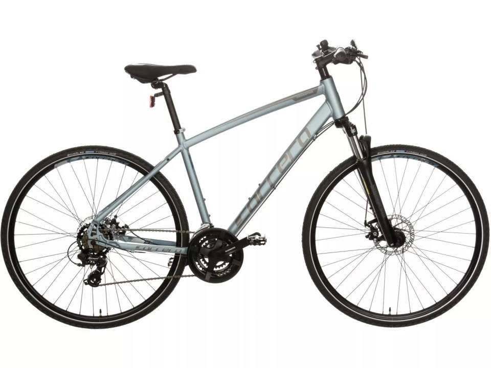 Carrera Crossfire Hybrid Men's Bike on sale for £212.50.