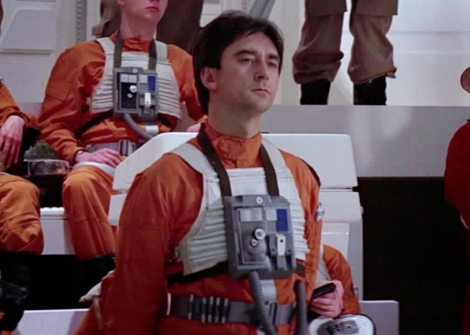 Denis Lawson in Star Wars.