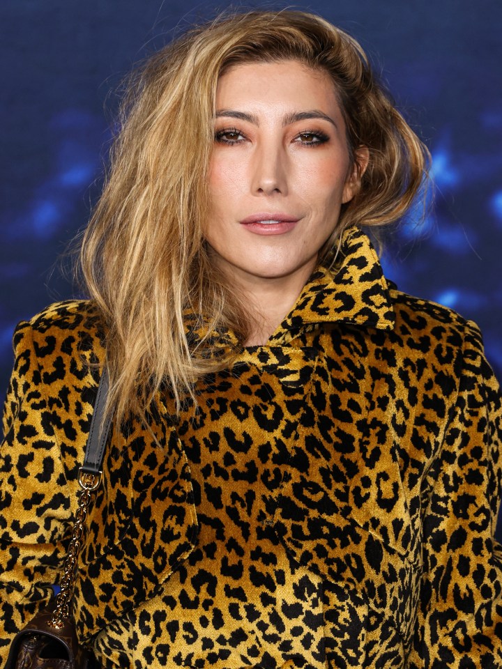 Dichen Lachman at the Ted Lasso season 3 premiere.