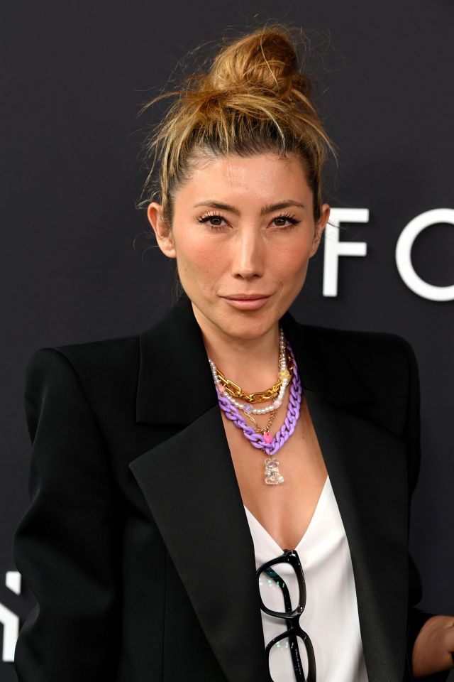 Dichen Lachman at the Foundation Season 2 premiere.