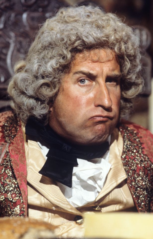 Christopher Benjamin as Dick Turpin in an ITV production.