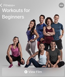 Uncover a world of workouts on Apple Fitness+