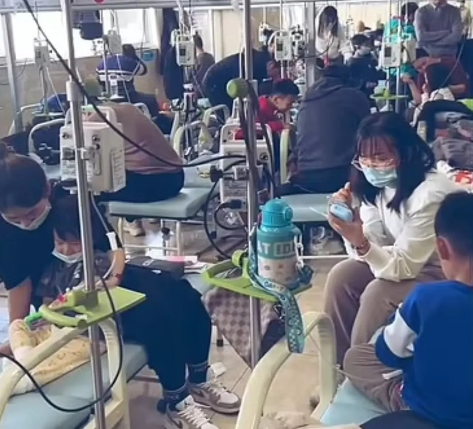 Pictures of overwhelmed hospitals in China have been posted on social media