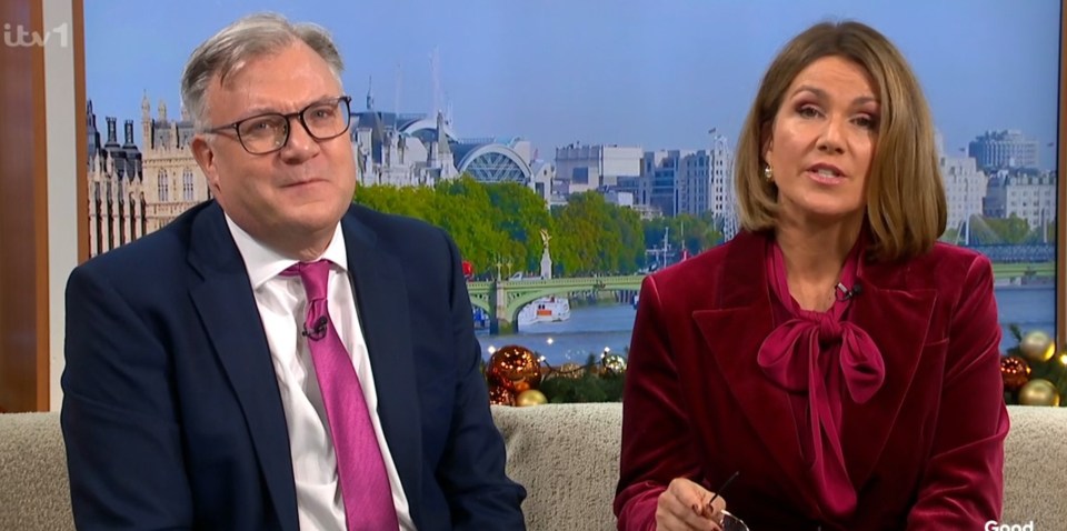 Ed Balls and Susanna Reid will be back on Monday