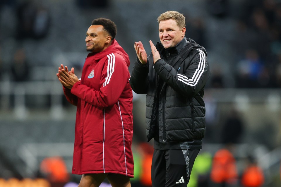 Eddie Howe has had plenty to celebrate lately amid a superb run of form, including a Carabao Cup semi-final to look forward to