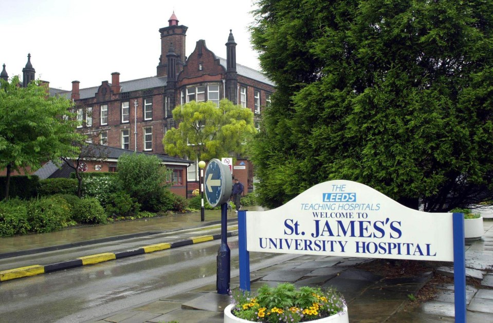 St. James's University Hospital in Leeds.