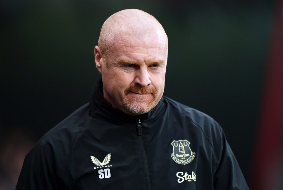 Sean Dyche, Everton manager.