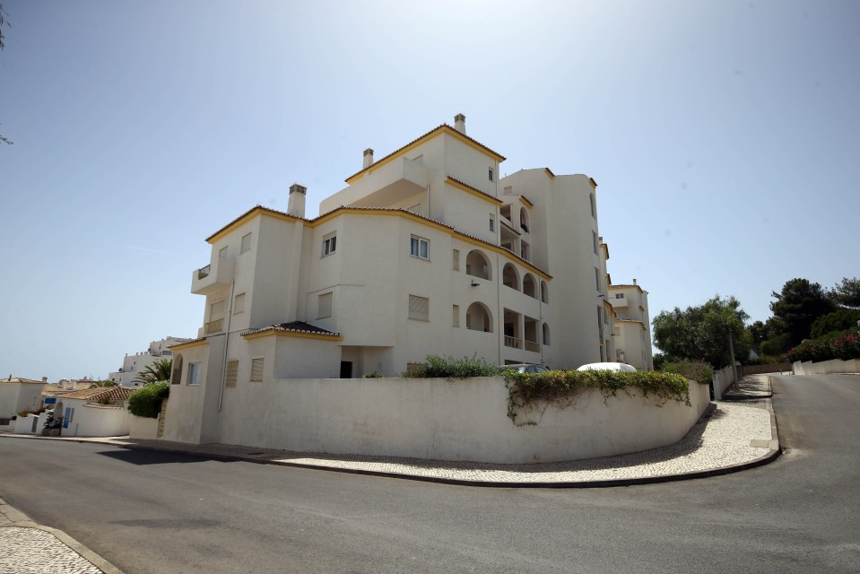 Apartment building in Luz, Algarve, Portugal.