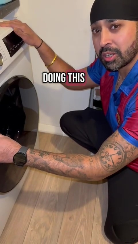 A money-saving dad has revealed a simple trick to make the most out of your washing machine