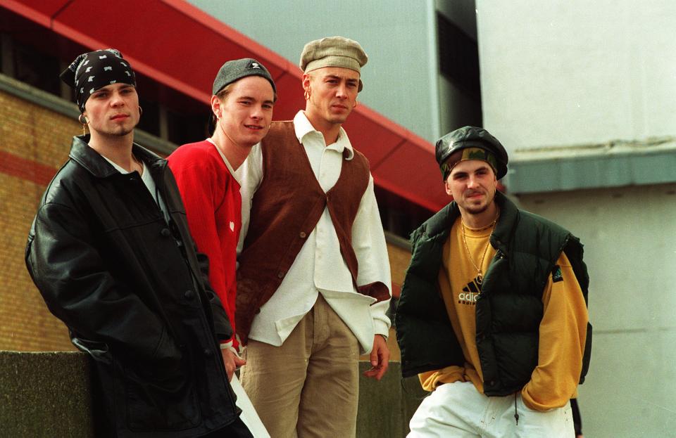 Photo of the pop group East 17.