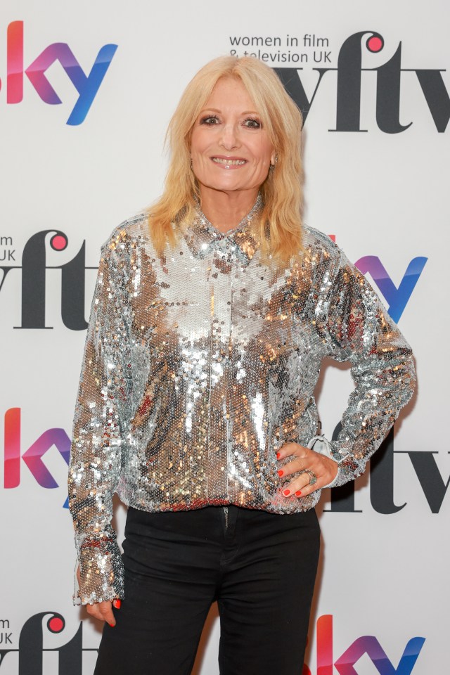 Gaby Roslin at the Women in Film & Television Awards.