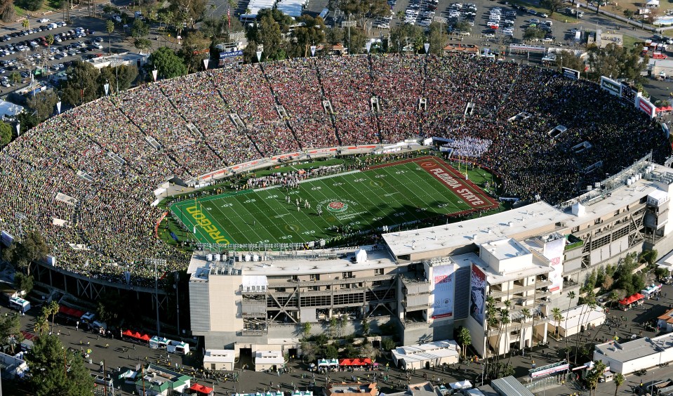 The Rose Bowl has been evacuated as massive wildfires rage on in Los Angeles