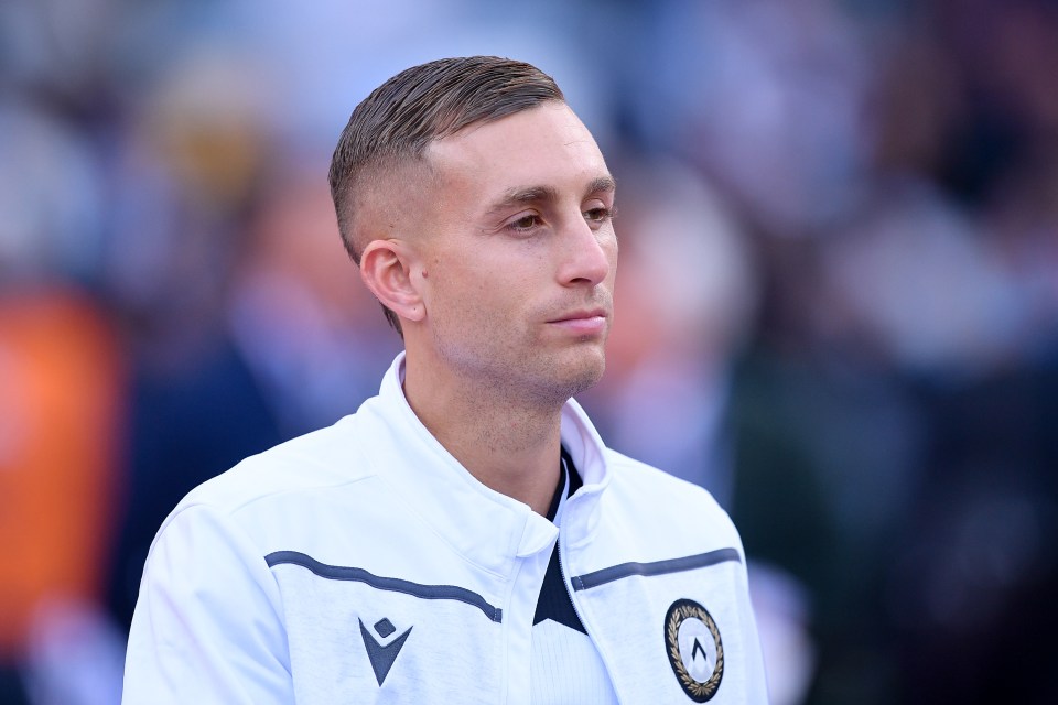 Gerard Deulofeu of Udinese Calcio.