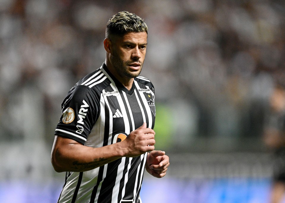 Hulk now plays for Atletico Mineiro in Brazil