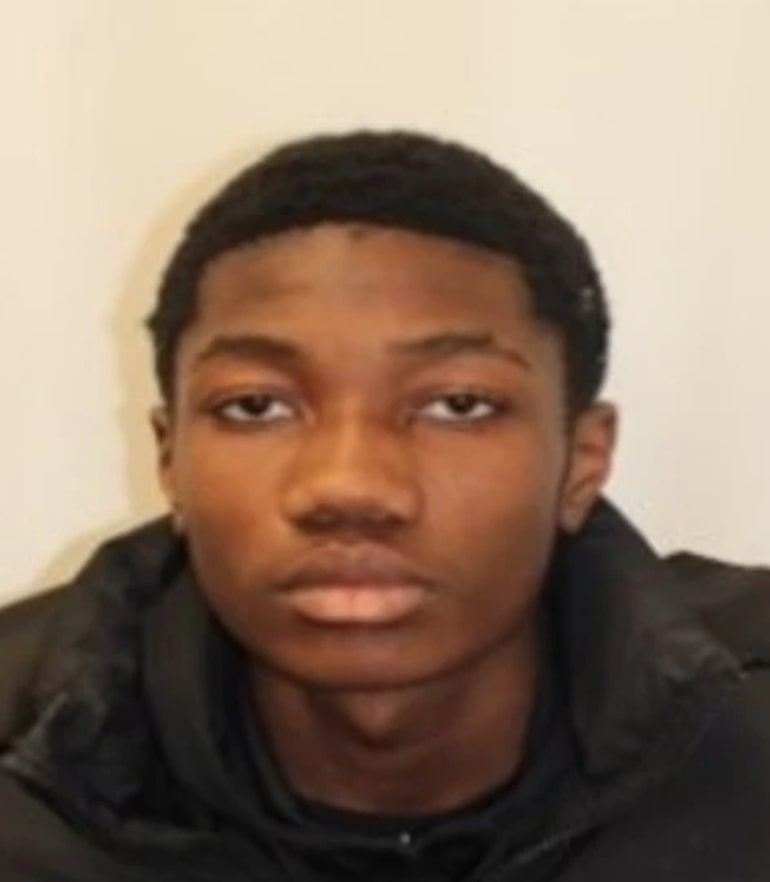 Mugshot of Camron Osei.