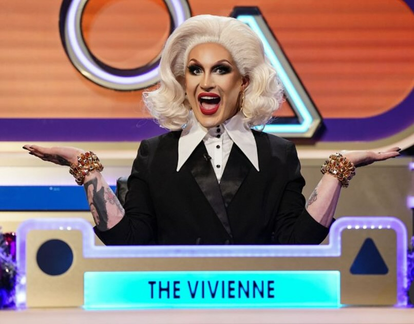 The Vivienne on Blankety Blank Christmas Special 2024