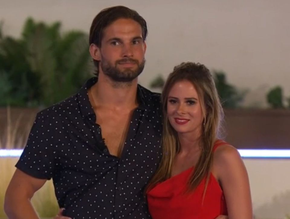 Jamie Jewitt and Camilla Thurlow from Love Island.