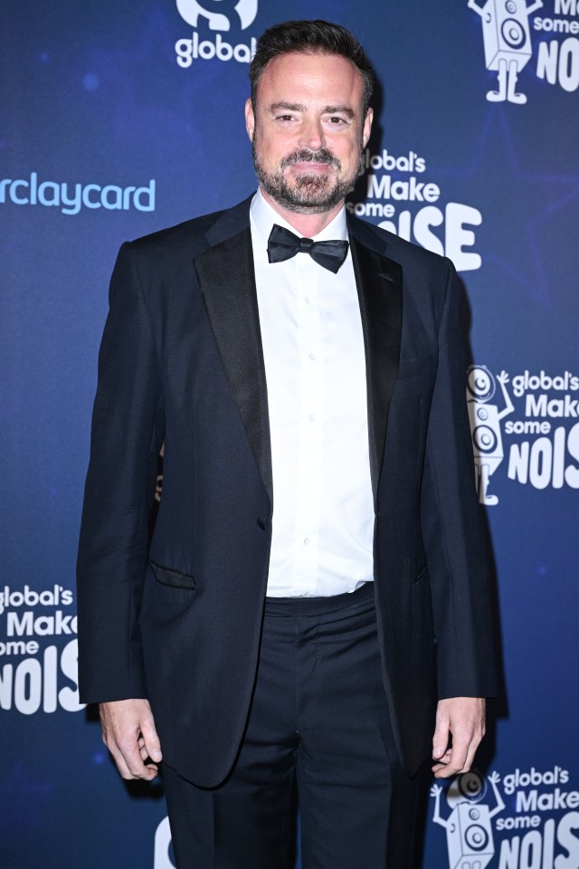 Jamie Theakston at Global's Make Some Noise charity gala.