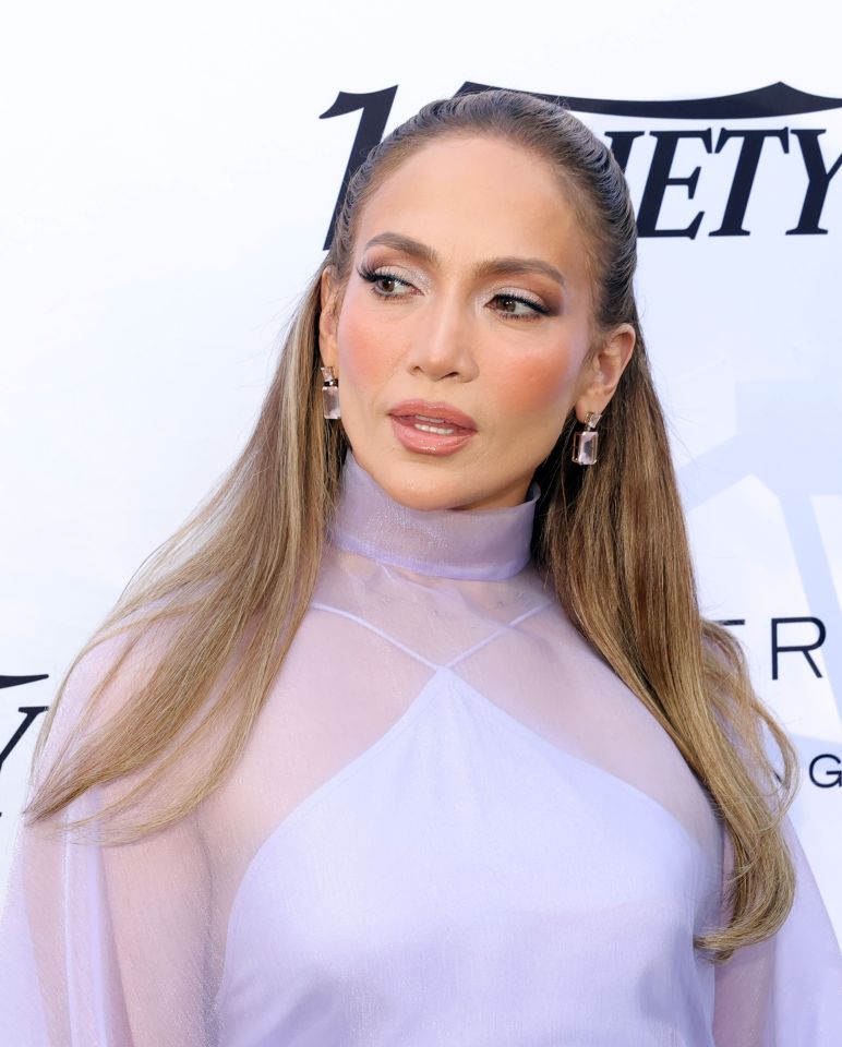 Jennifer Lopez at the Variety Creative Impact Awards.