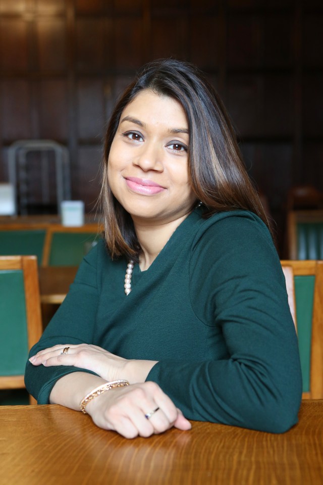 Portrait of Tulip Siddiq, MP for Hampstead and Kilburn.