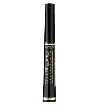 L'Oréal Paris Telescopic Extra-Black mascara.