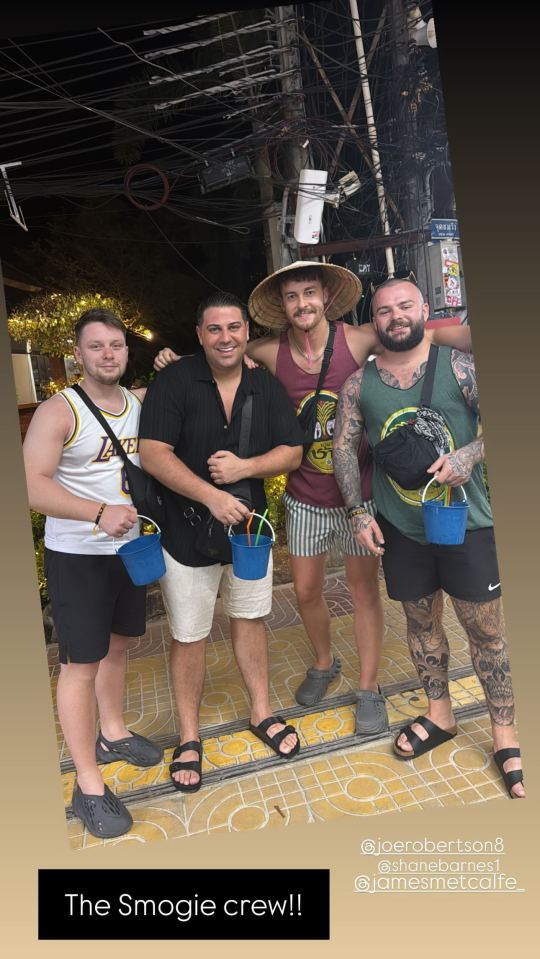 Love Island Series One legend unrecognisable on holiday in Thailand 10 YEARS on from appearing on show Jon Clark