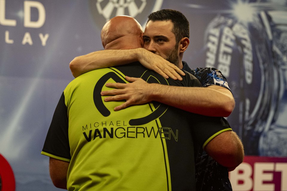 Luke Humphries and Michael van Gerwen look likely to be Littler's biggest competition in the tournament