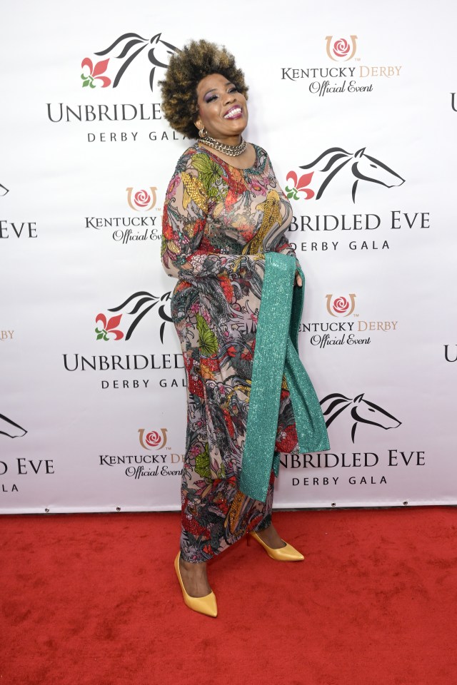 Macy Gray at the Unbridled Eve Derby Gala.