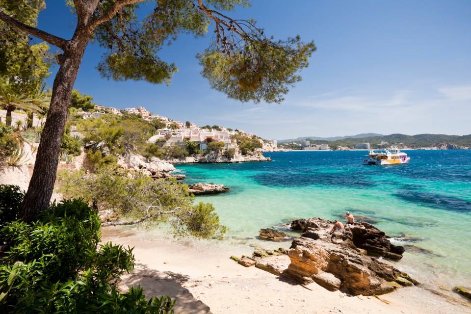 Mallorca is less than a three hour flight from London