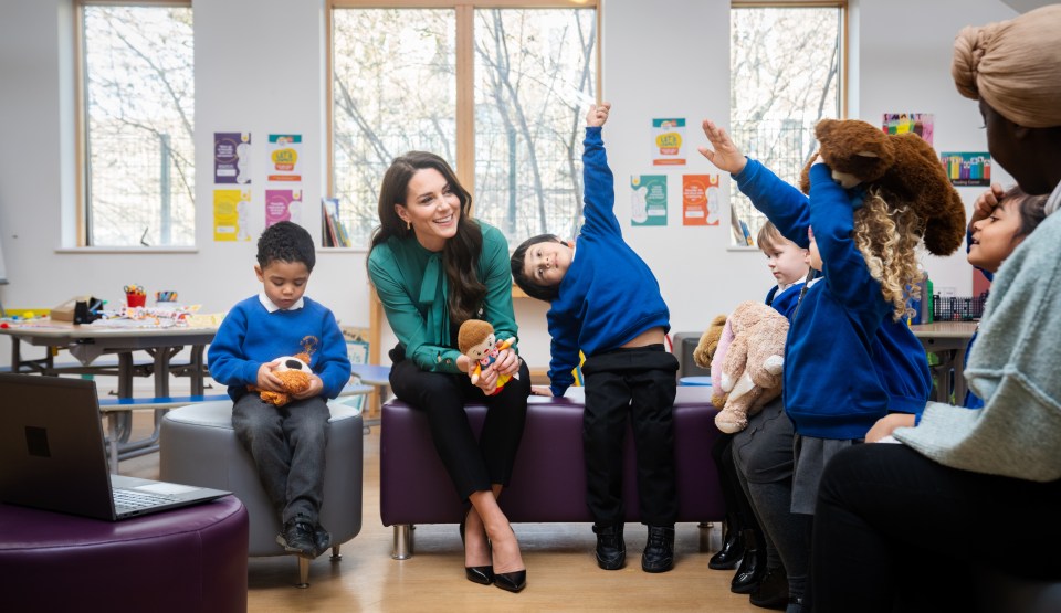 Kate’s 'primary focus' will be her Centre for Early Childhood and UK-based engagements