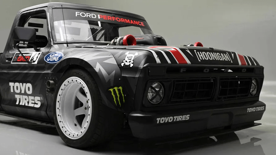 Ken Block's Ford truck is expected to sell for over one million dollars