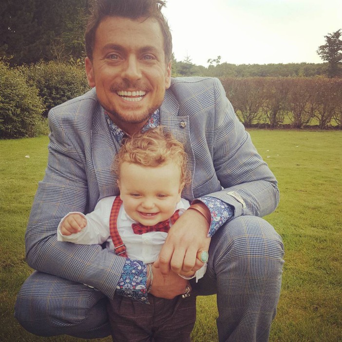 Paul Danan and son DeNiro, , (taken without permission), , //www.instagram.com/pauldanan/?hl=en