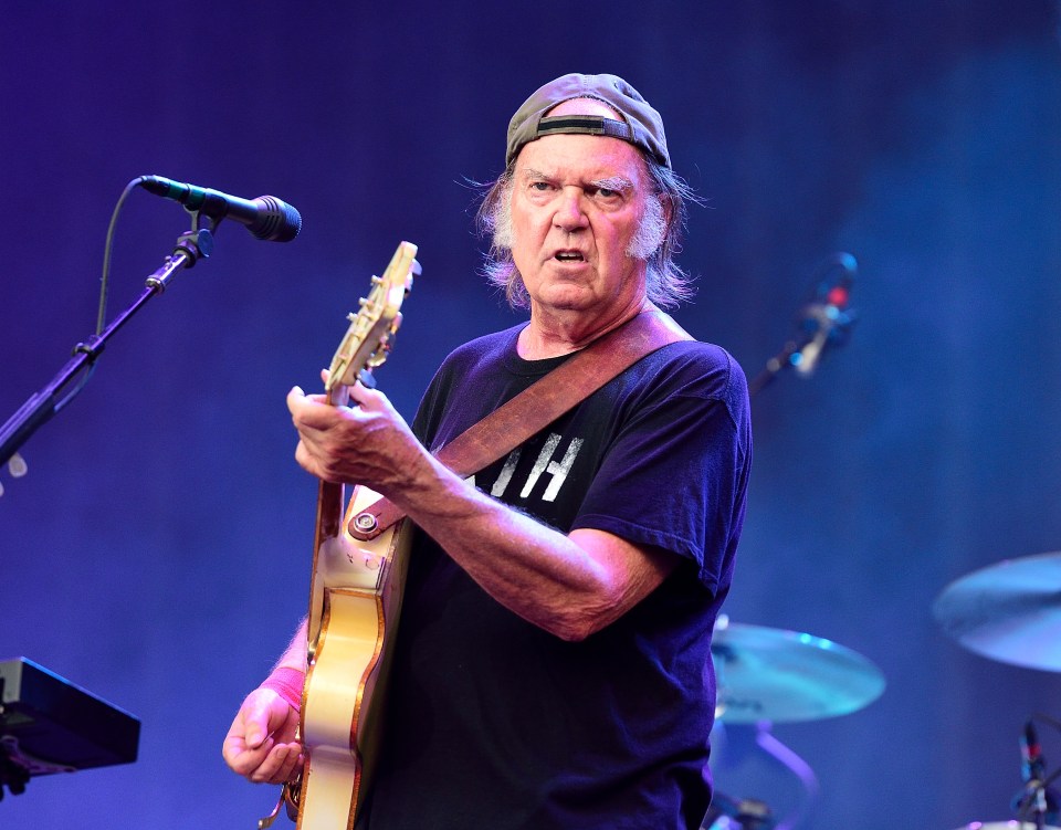 Veteran rocker Neil Young sparked the debate over whether Glastonbury has become too corporate