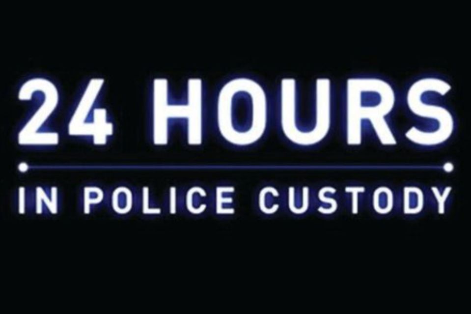 "24 Hours in Police Custody" title card.