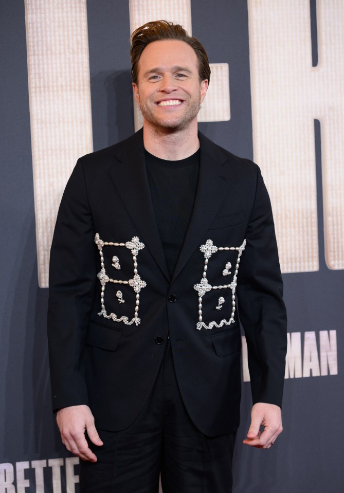 Olly Murs at the Better Man premiere.