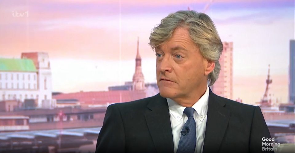 Richard Madeley on Good Morning Britain.