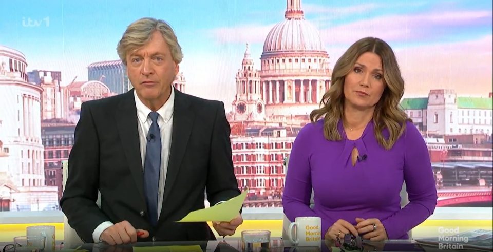 Laura Tobin and Richard Madeley on Good Morning Britain.