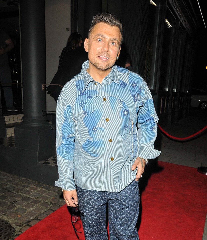 Paul Danan at a charity summer party.