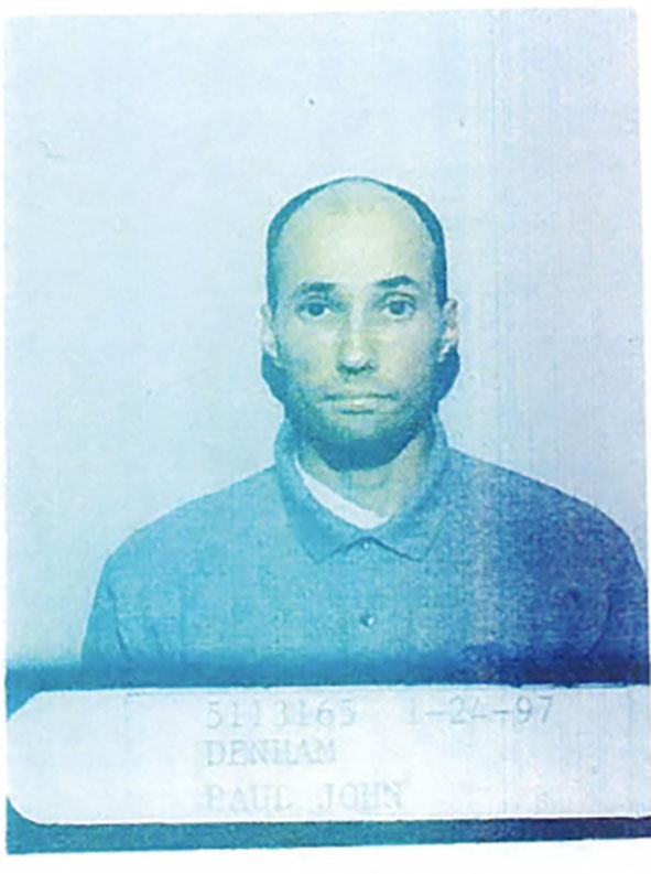 Mugshot of Paul Denham.