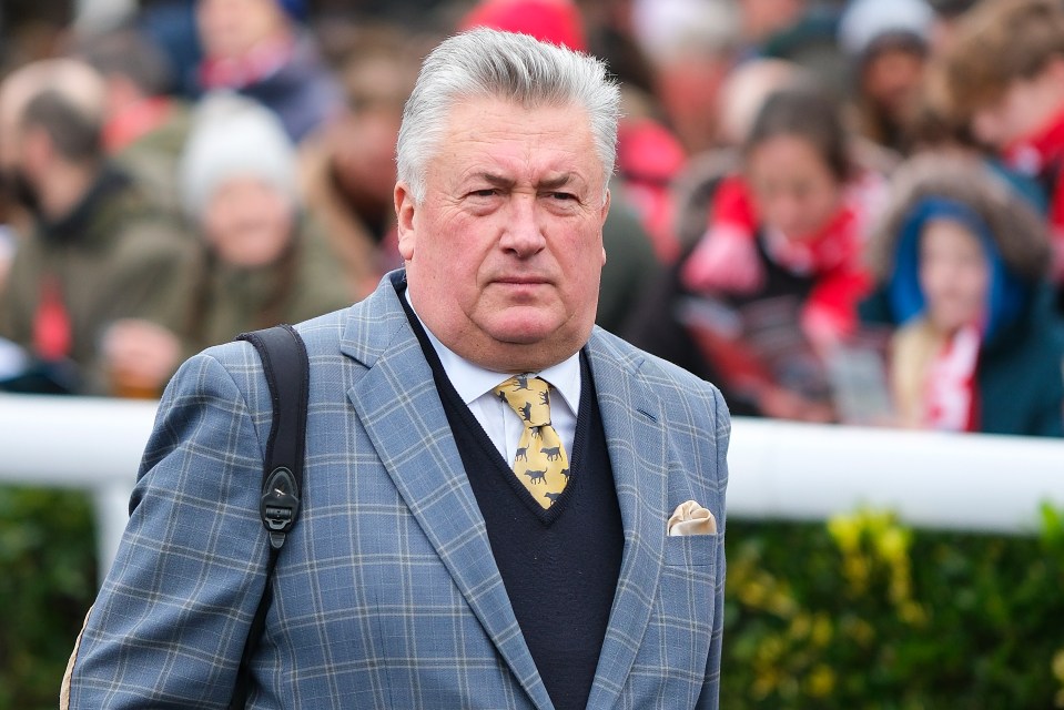 Paul Nicholls at Kempton Park.