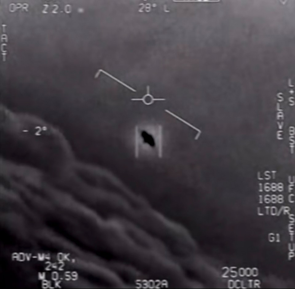 The Pentagon released videos taken by Navy pilots showing interactions with “unidentified aerial phenomena”.