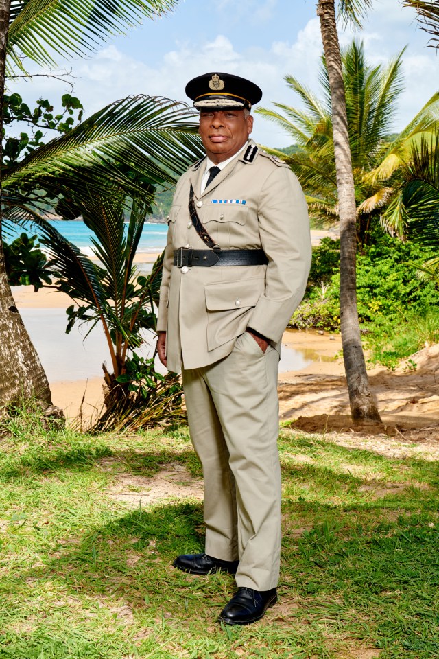 Don Warrington as Commissioner Selwyn Patterson in Death in Paradise.