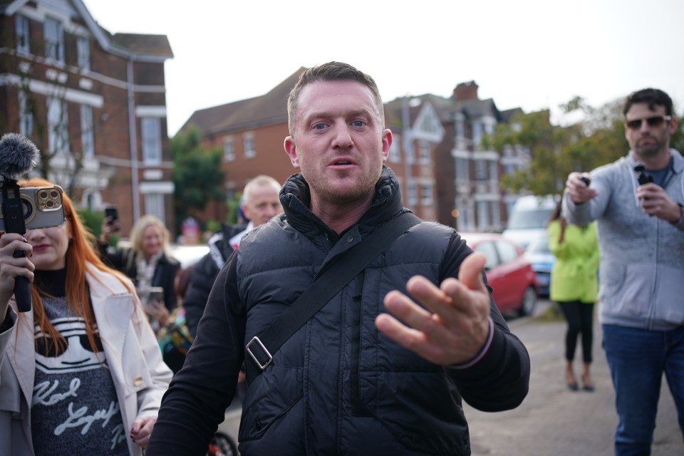 Sir Keir says: 'Those cheerleading for Tommy Robinson — a thug who was jailed for almost collapsing a grooming case — are not interested in justice'