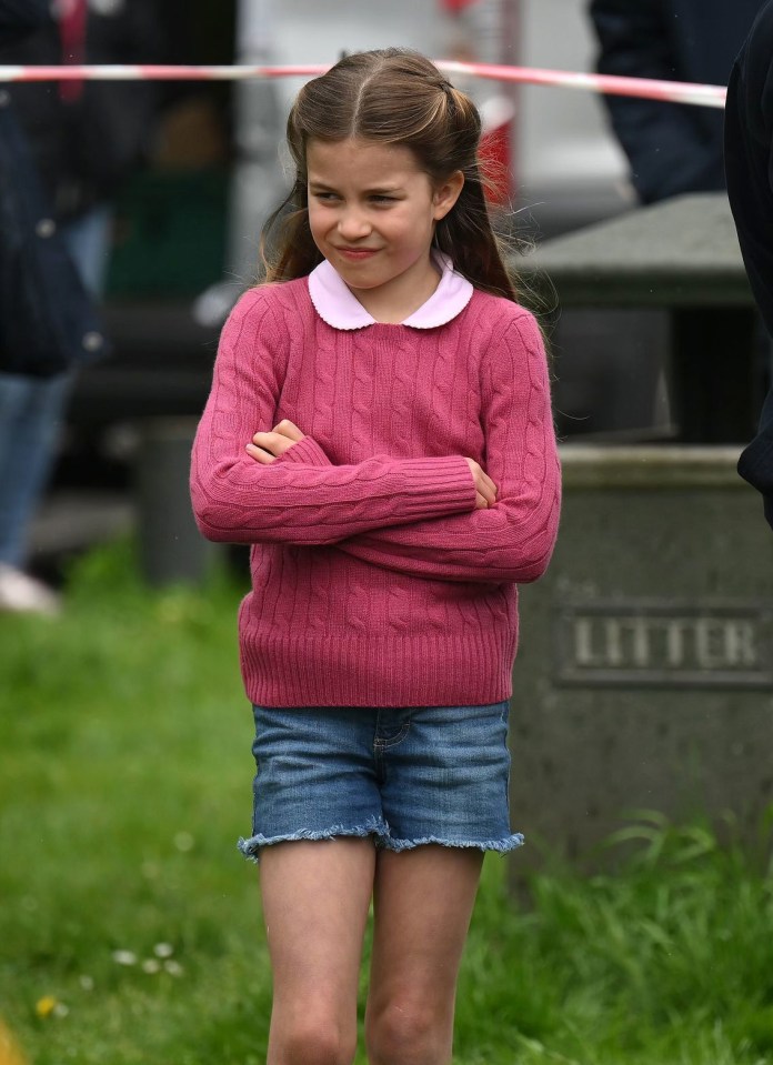 Whilst Princess Charlotte loves ballet, she's also keen on football too