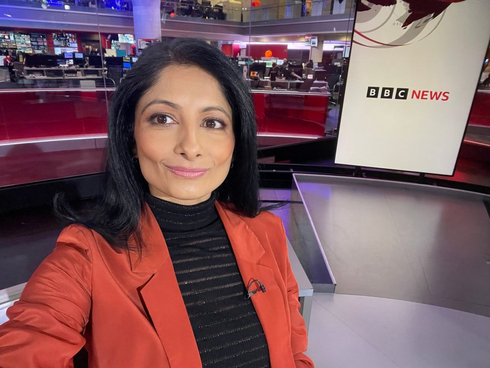 Rajini Vaidyanathan, BBC News presenter.