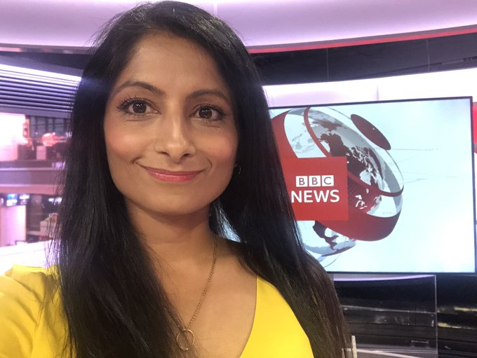 Rajini Vaidyanathan, BBC News presenter.