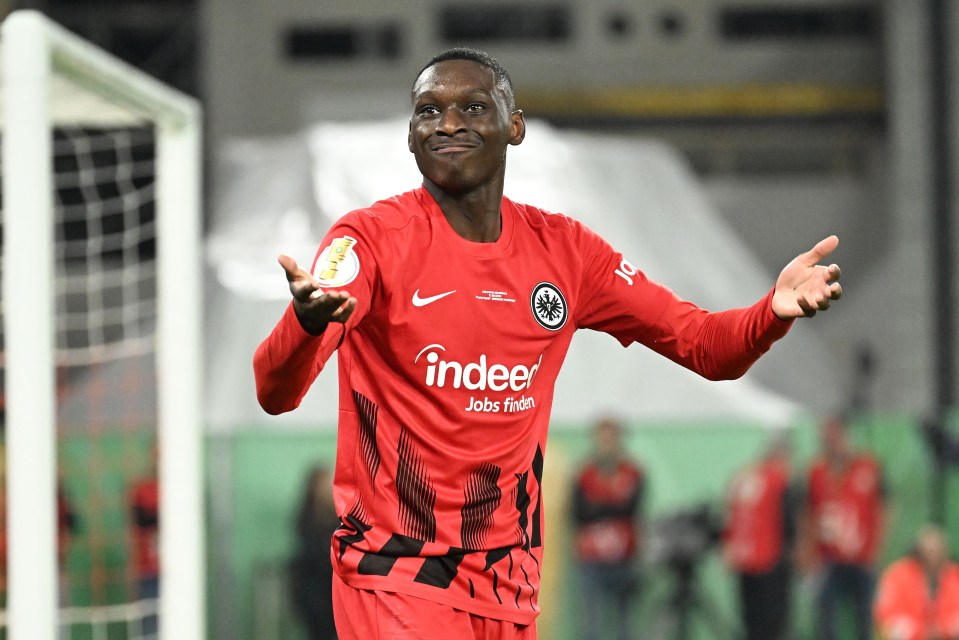 Kolo Muani previously starred for Eintracht Frankfurt