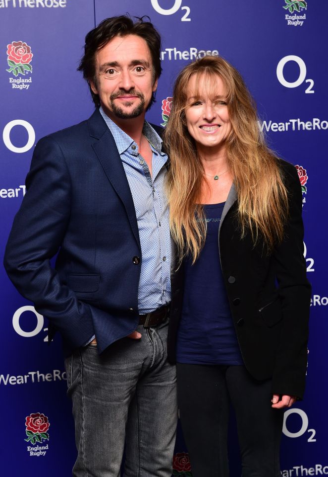 Richard Hammond and his wife Mindy at the Wear The Rose Live event.